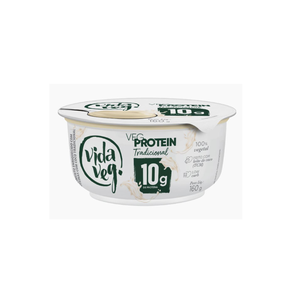 IOGURTE VEGPROTEIN TRADICIONAL VIDA VEG 160G