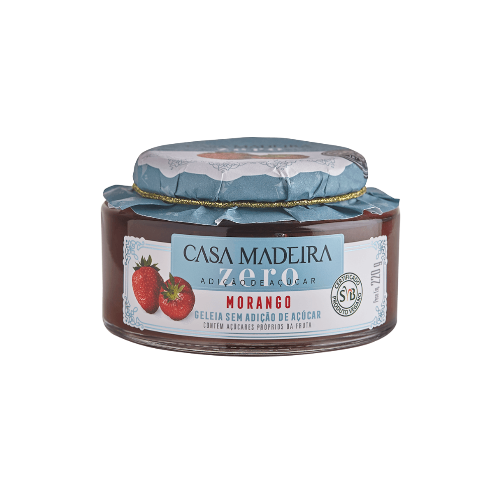 GELEIA  ZERO MORANGO CASA MADEIRA 220G 