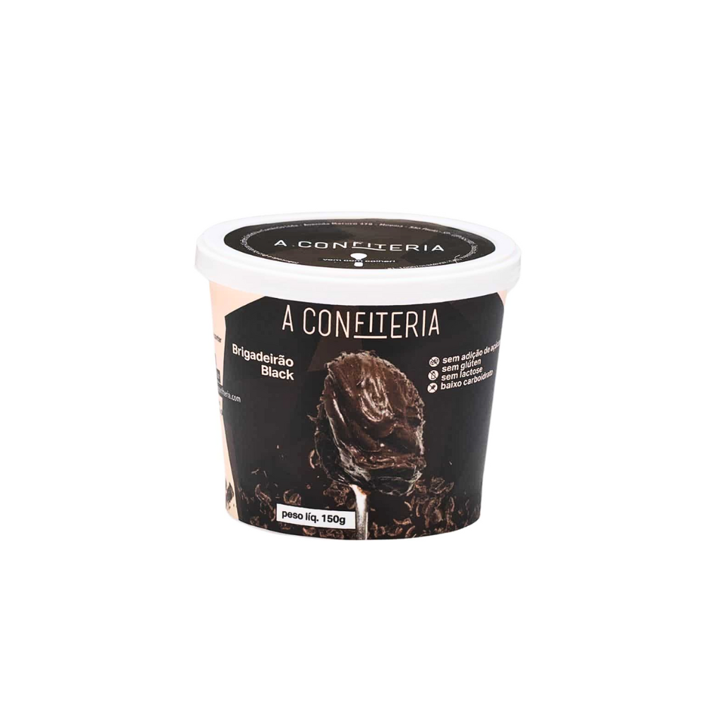 BRIGADEIRÃO BLACK A CONFITERIA 150G