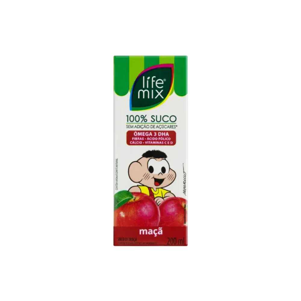 SUCO DE MAÇA LIFE MIX 200ML 