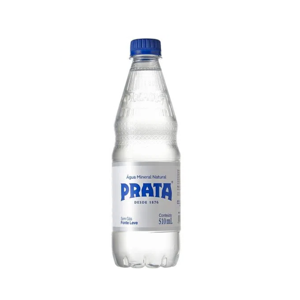 ÁGUA COM GÁS PRATA 510ML