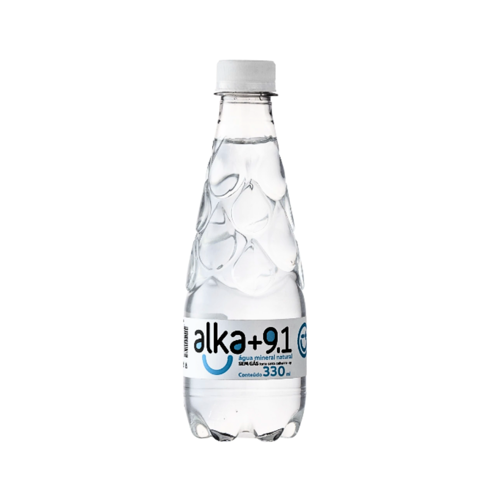 ÁGUA MINERAL ALKA+ 9.1 330ML