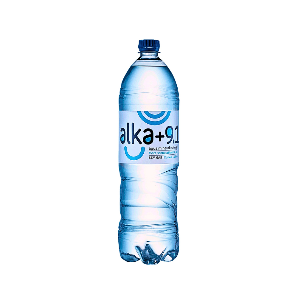 ÁGUA MINERAL ALKA+ 9.1 1,5L