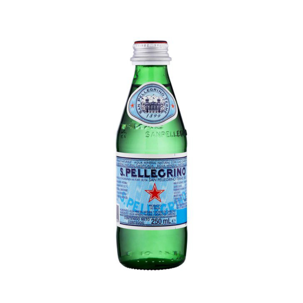 ÁGUA MINERAL COM GÁS SAN PELLEGRINO 250ML