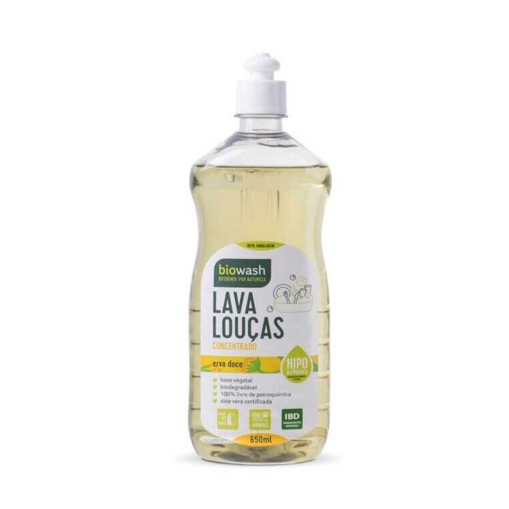 LAVA LOUÇAS ERVA DOCE BIOWASH 650ML