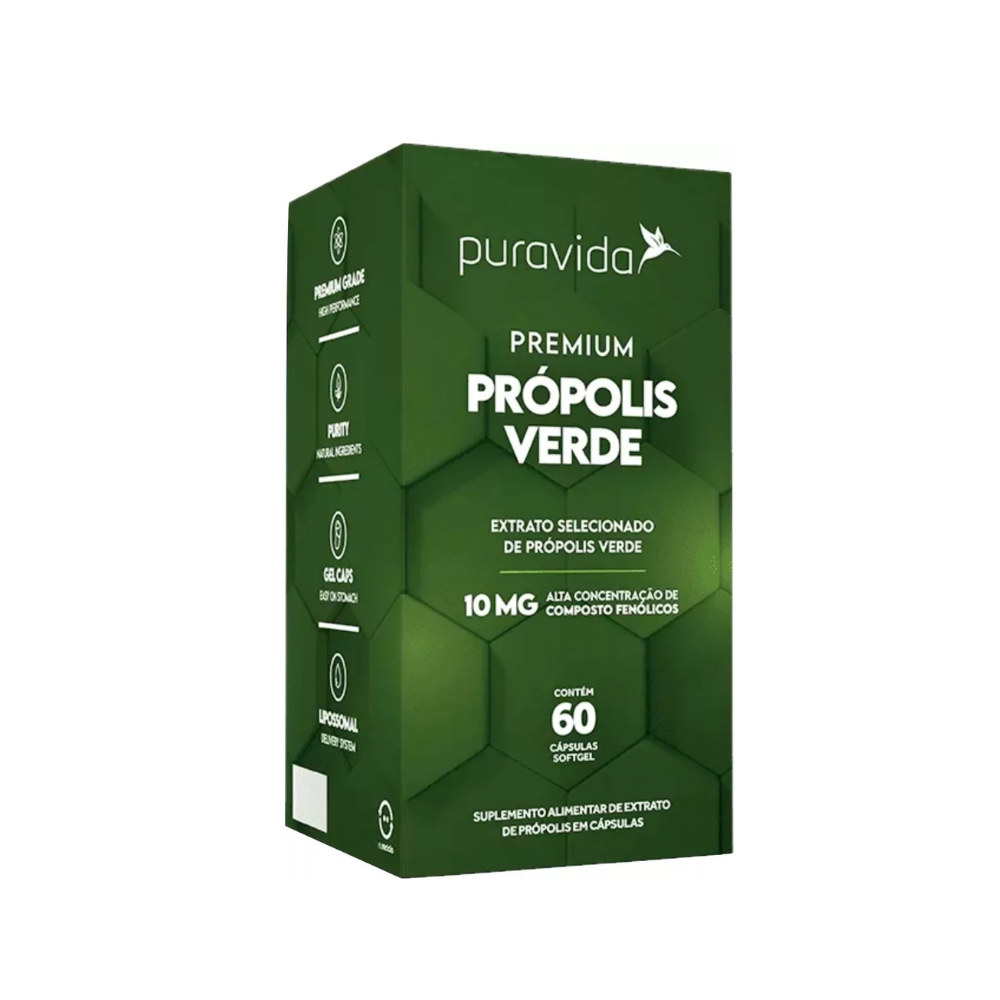 PROPOLIS VERDE PURAVIDA 60 CAPSULAS