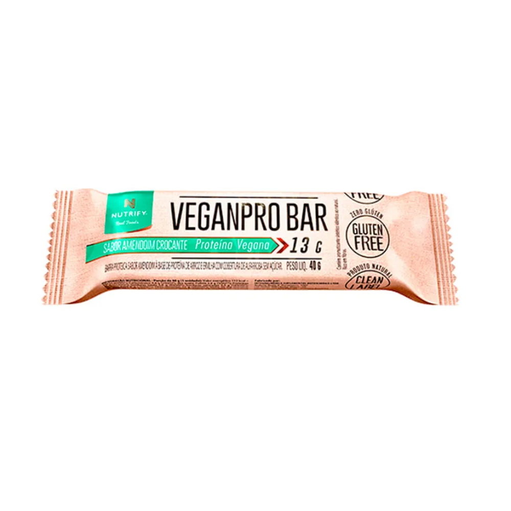 VEGANPROBAR AMENDOIM CROCANTE NUTRIFY 40G