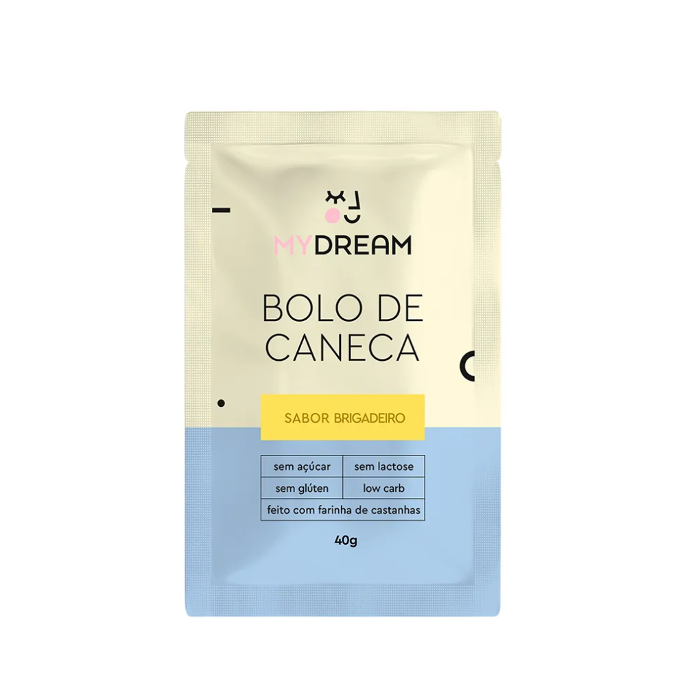 BOLO DE CANECA BRIGADEIRO MYDREAM 40G