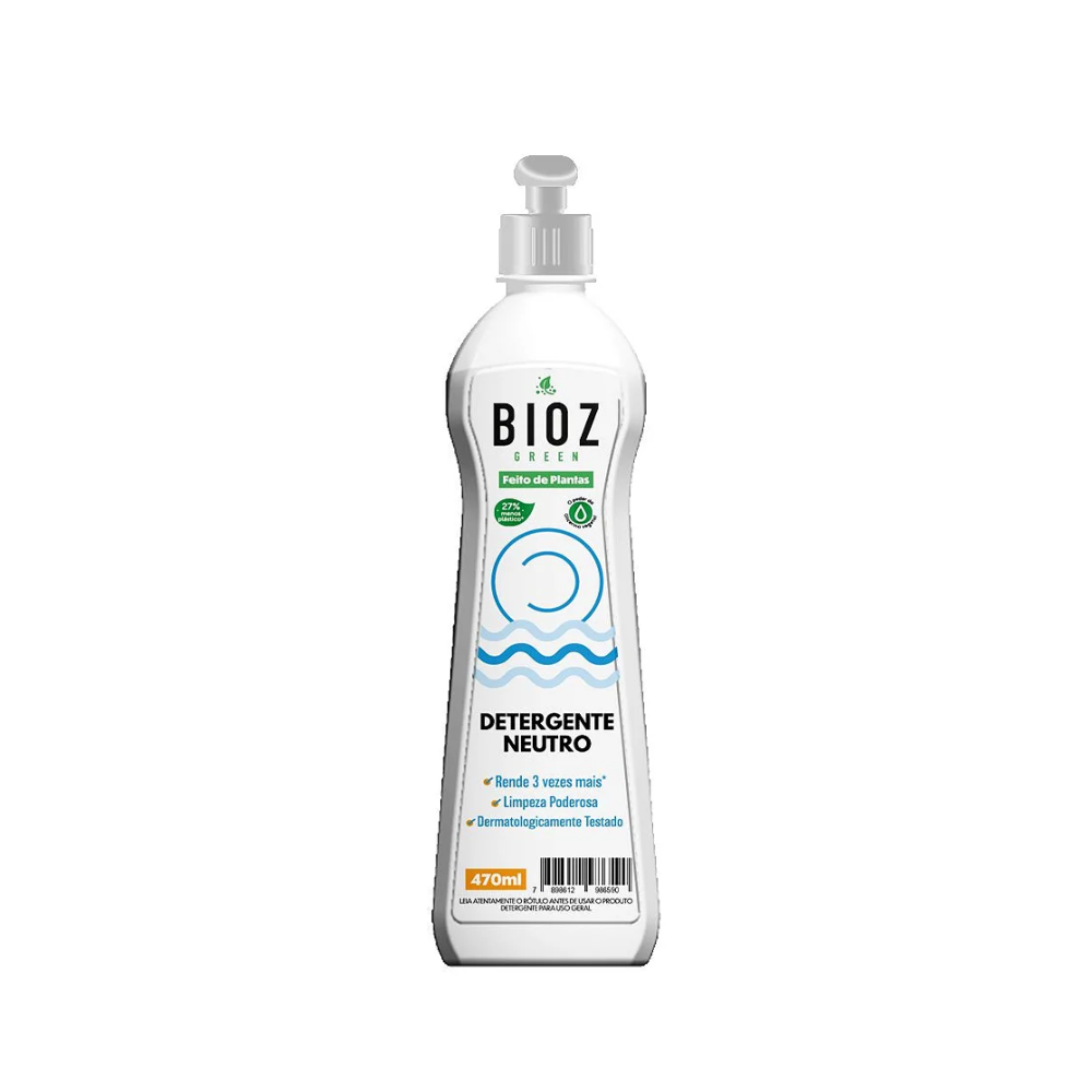 DETERGENTE NEUTRO BIOZ GREEN 470ML