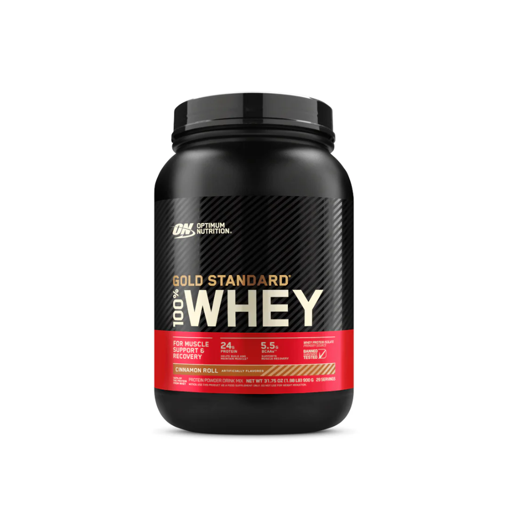 ON WHEY GOLD STANDARD CINNAMON ROLL OPTIMUM NUTRITION 900G