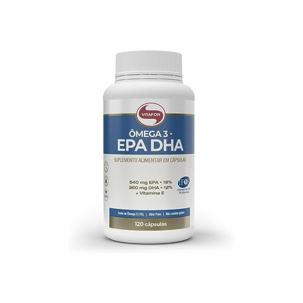 OMEGA 3 EPA DHA 1000MG VITAFOR 120 CAPSULAS 