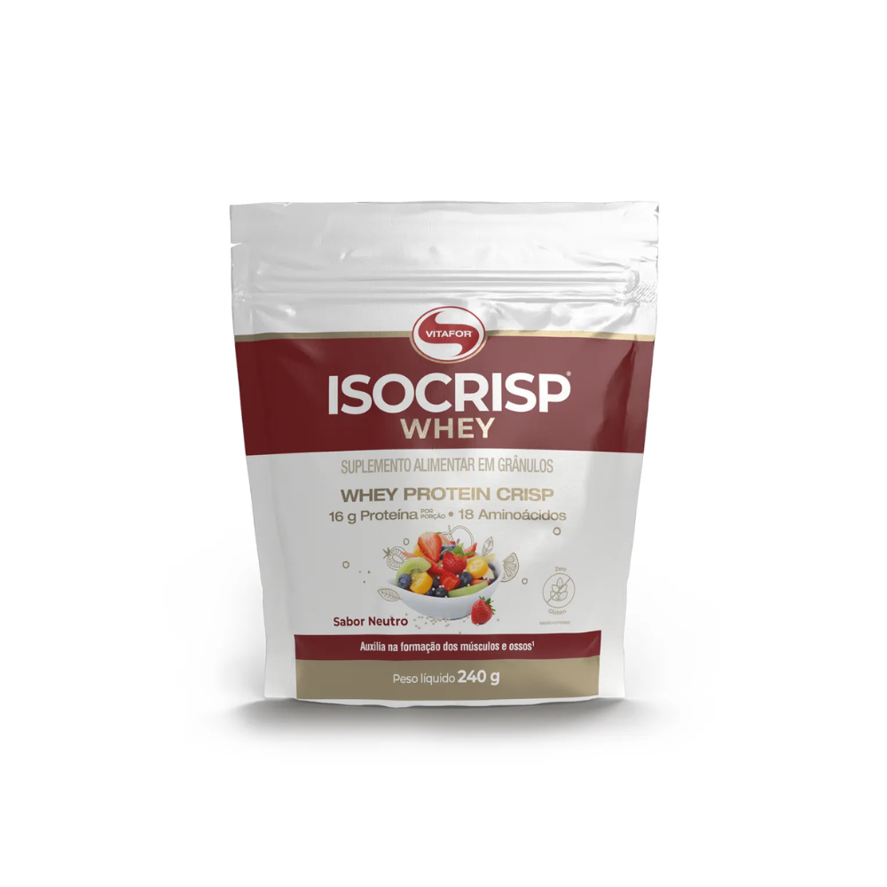 ISOCRISP WHEY NEUTRO VITAFOR 240G