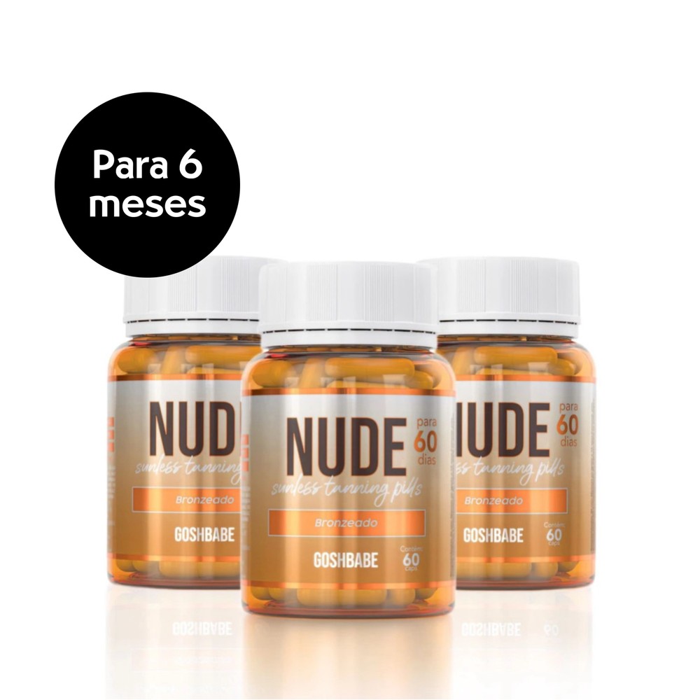 Imagem Kit Nude Bronzeado 6 Meses | Cápsulas para intensificar o seu bronzeado