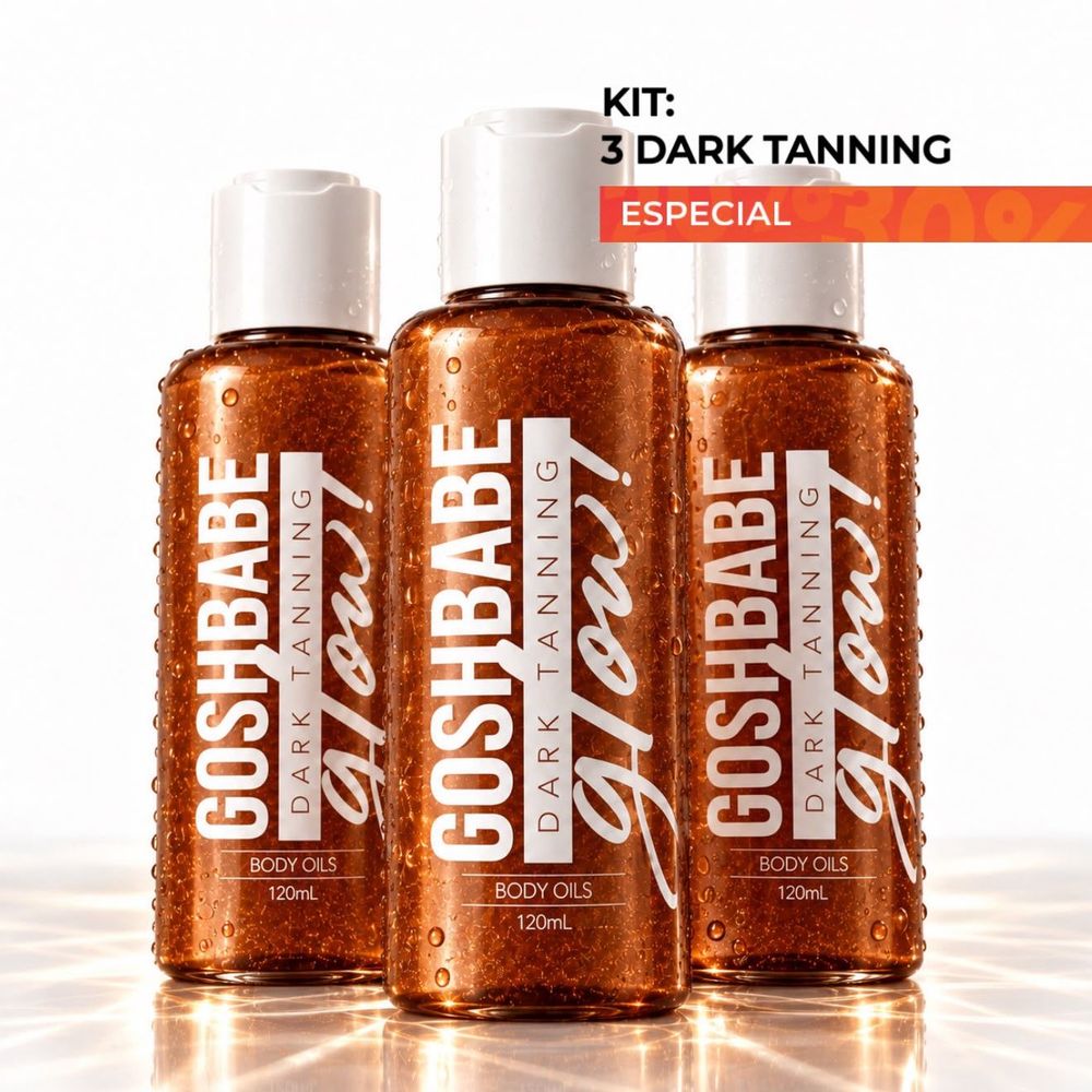 Imagem Kit 3 Dark Tanning | Óleo acelerador de bronzeado