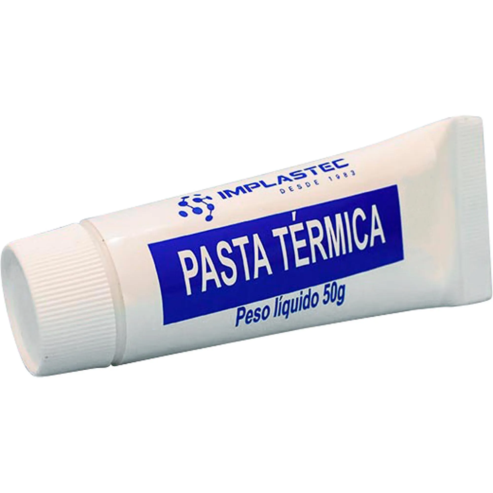 Pasta Térmica de Silicone 50g IMPLASTEC