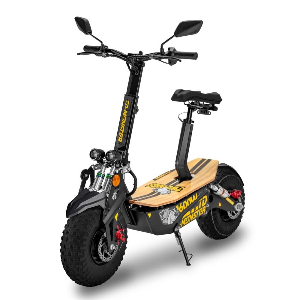 Patinete Elétrico Off-Road TD-Monster 1600W 48V c/ Computador de Bordo