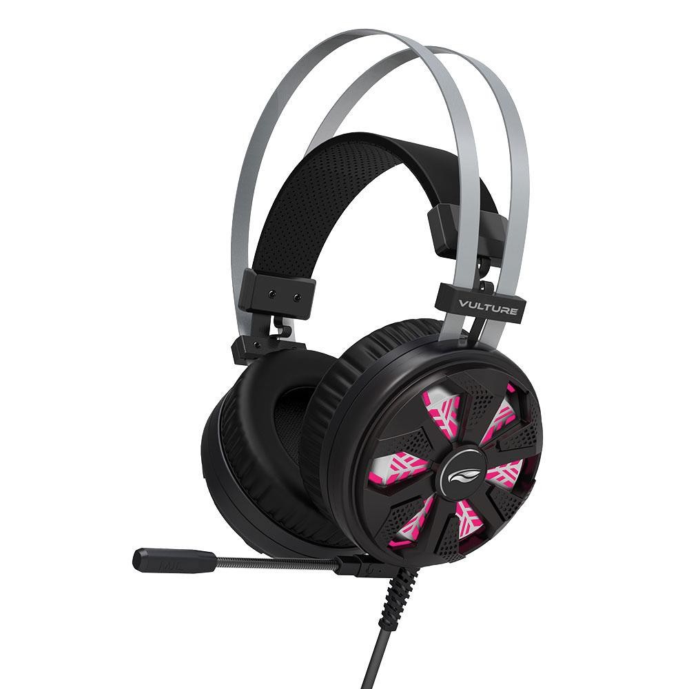 Headset Gamer C3tech Com Microfone, Usb 7.1 Vulture Ph-g710bk