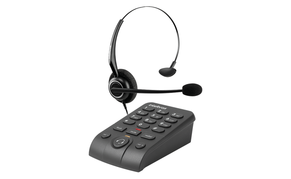 Telefone Headset Intelbras HSB 50