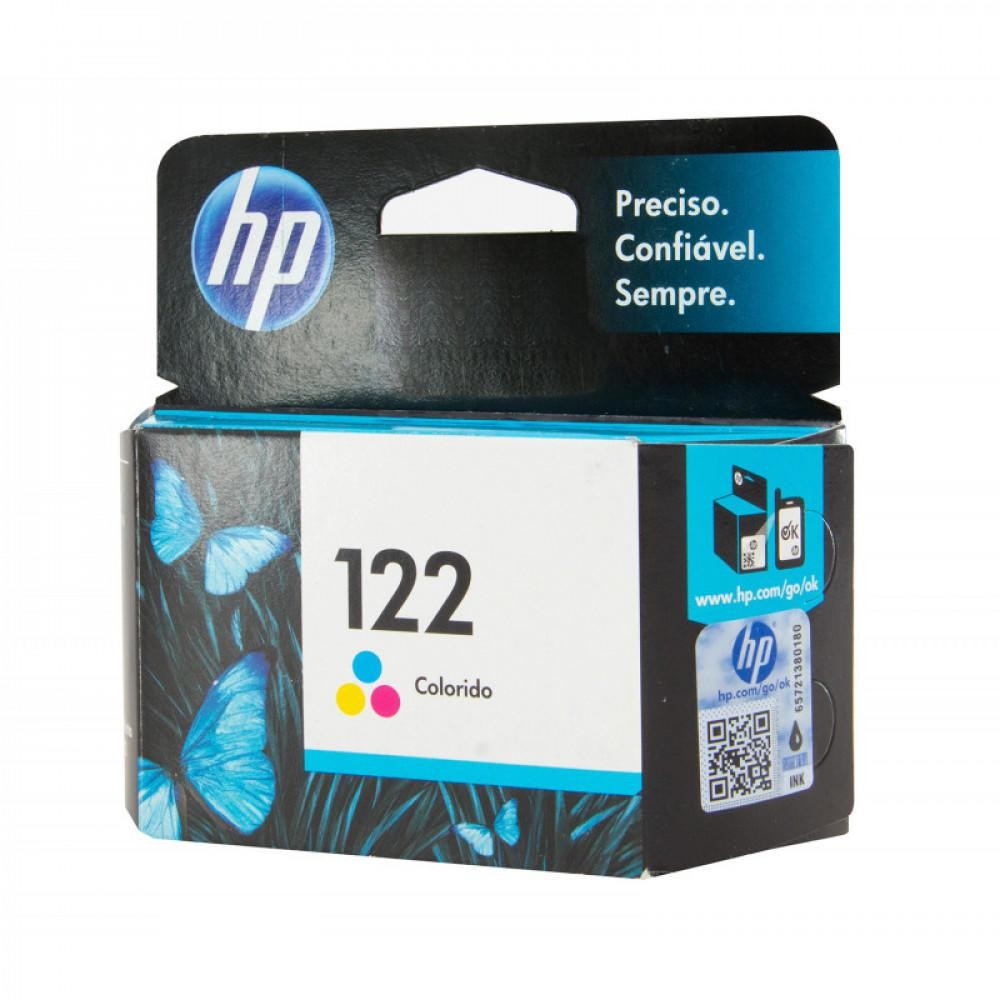 Cartucho de tinta HP 122 Colorido Original CH562HB