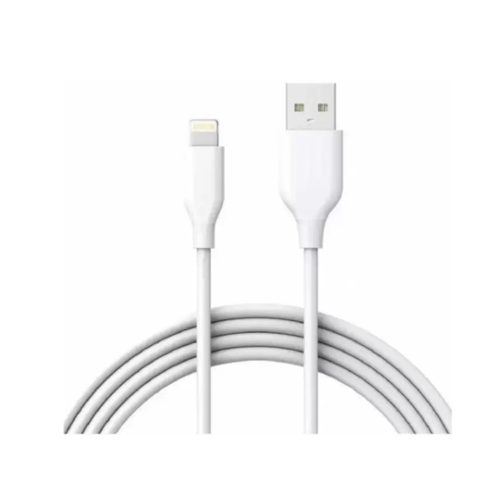 Carregador Kingo P/ Iphone 2,1A (Fonte USB + Cabo de dados) Branco