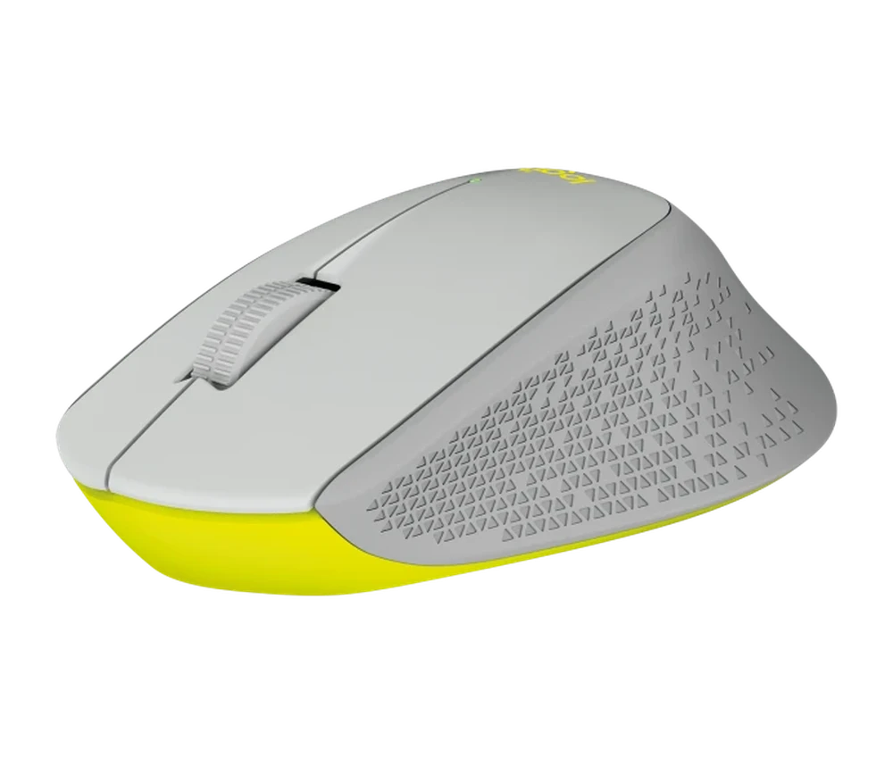 Mouse Sem fio M280 Cinza - USB Nano - Logitech Wireless 