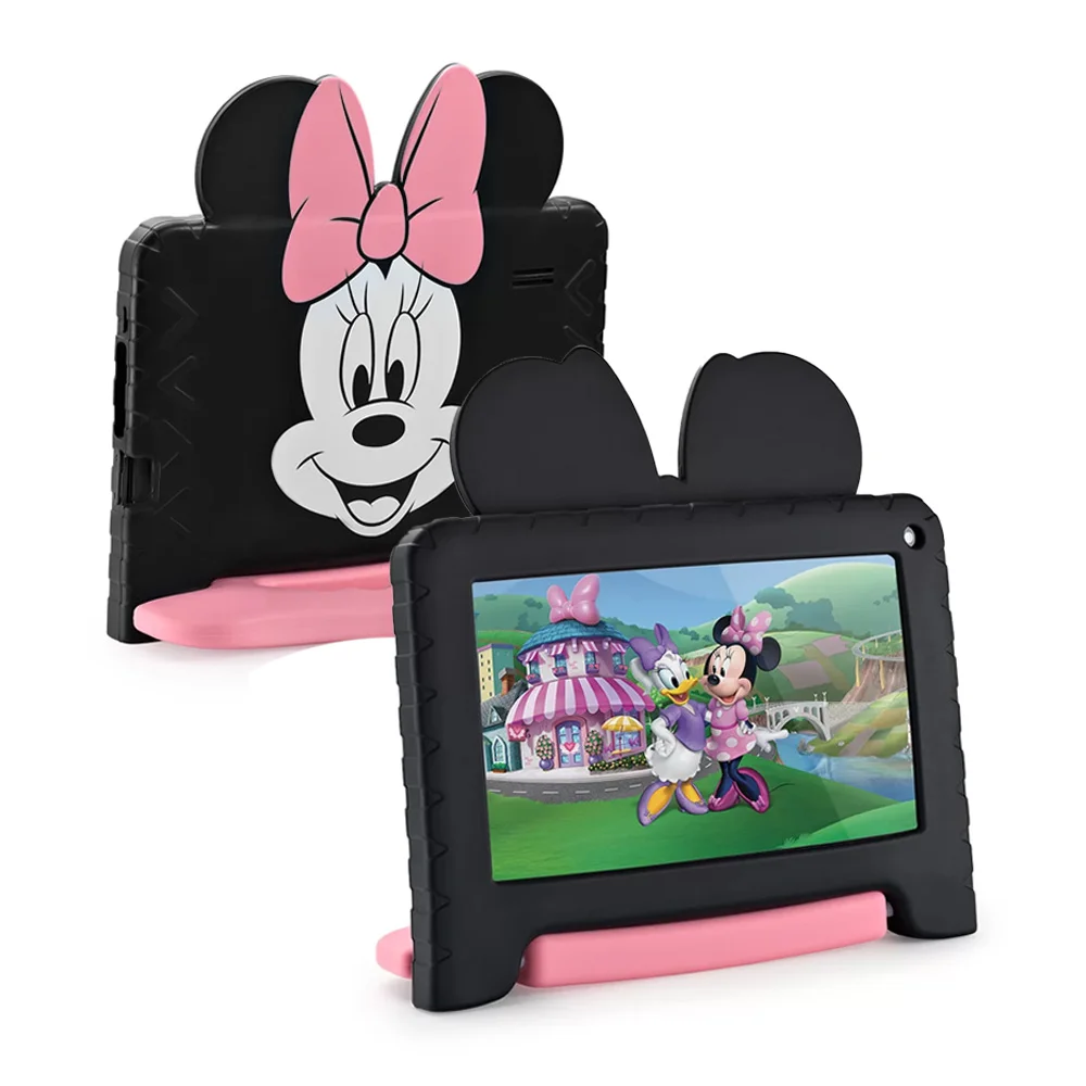 Tablet Multilaser Minnie com Controle Parental 32GB + Tela 7 pol + Case + Wi-fi + Android 11 (Go edition) + Processador