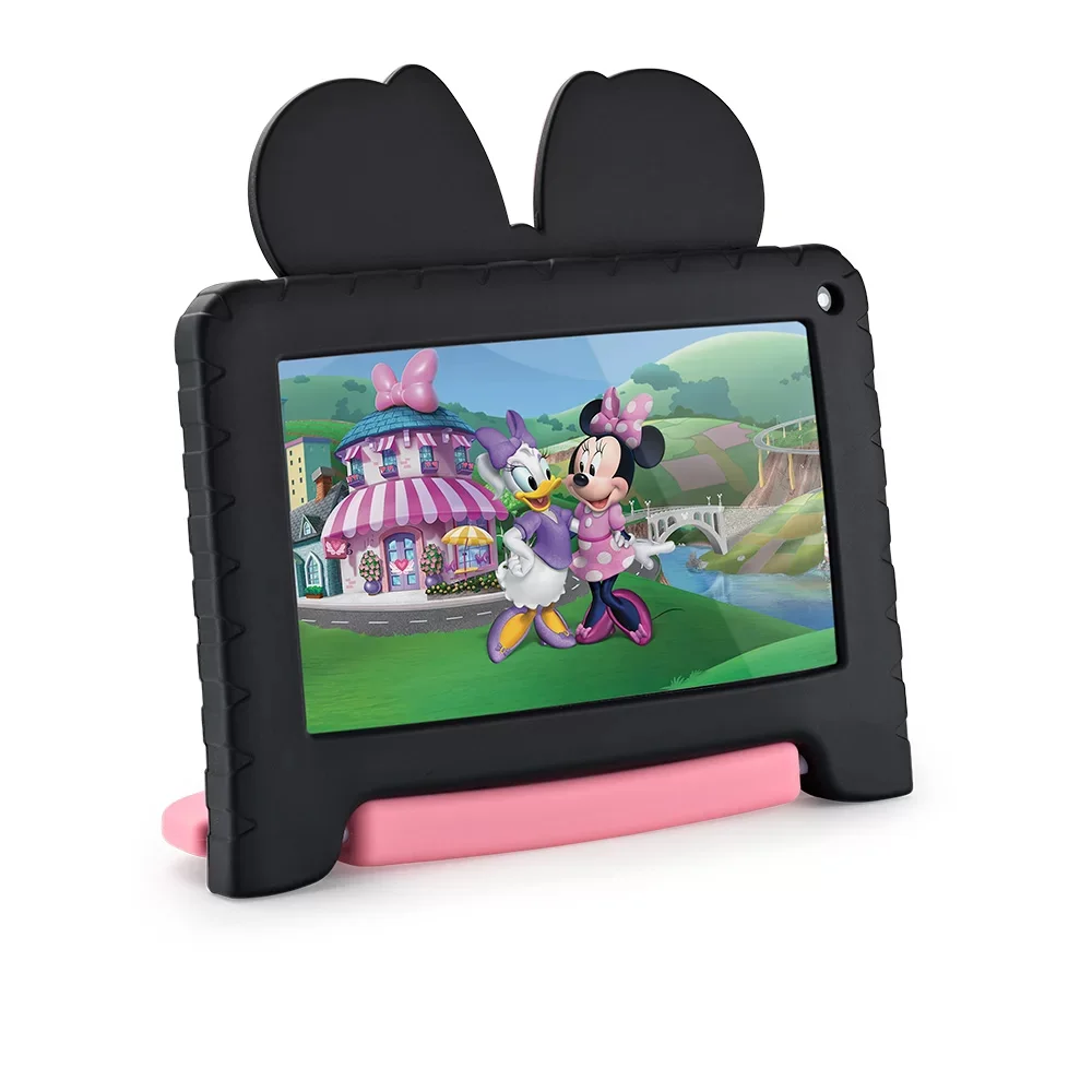 Tablet Multilaser Minnie com Controle Parental 32GB + Tela 7 pol + Case + Wi-fi + Android 11 (Go edition) + Processador