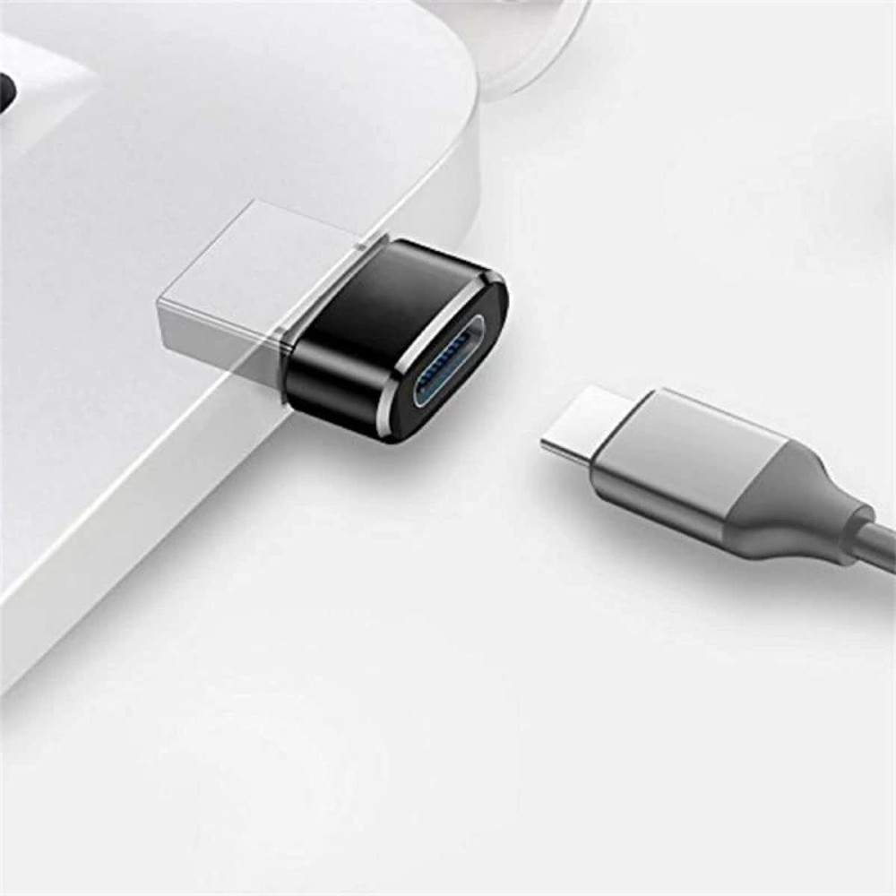 Adaptador Conversor USB Type C Fêmea para USB Macho