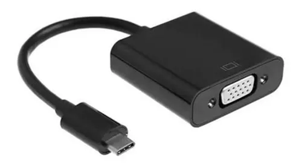 Adaptador De Usb-c Para Vga - Conversor Type C Usb 3.1