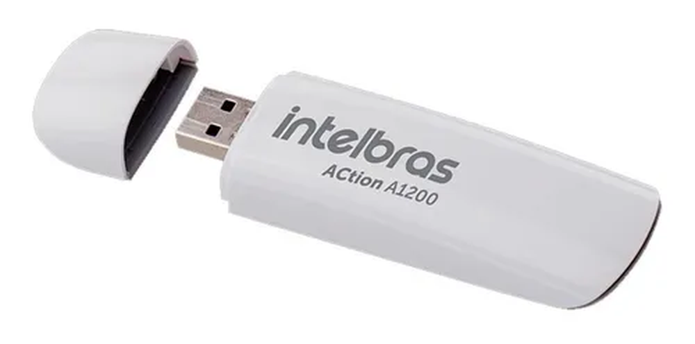 Adaptador Intelbras Usb Wireless Dual Band Action A1200