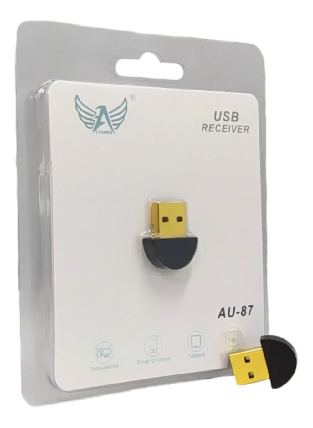 Adaptador USB para Bluetooth 4.0, Preto