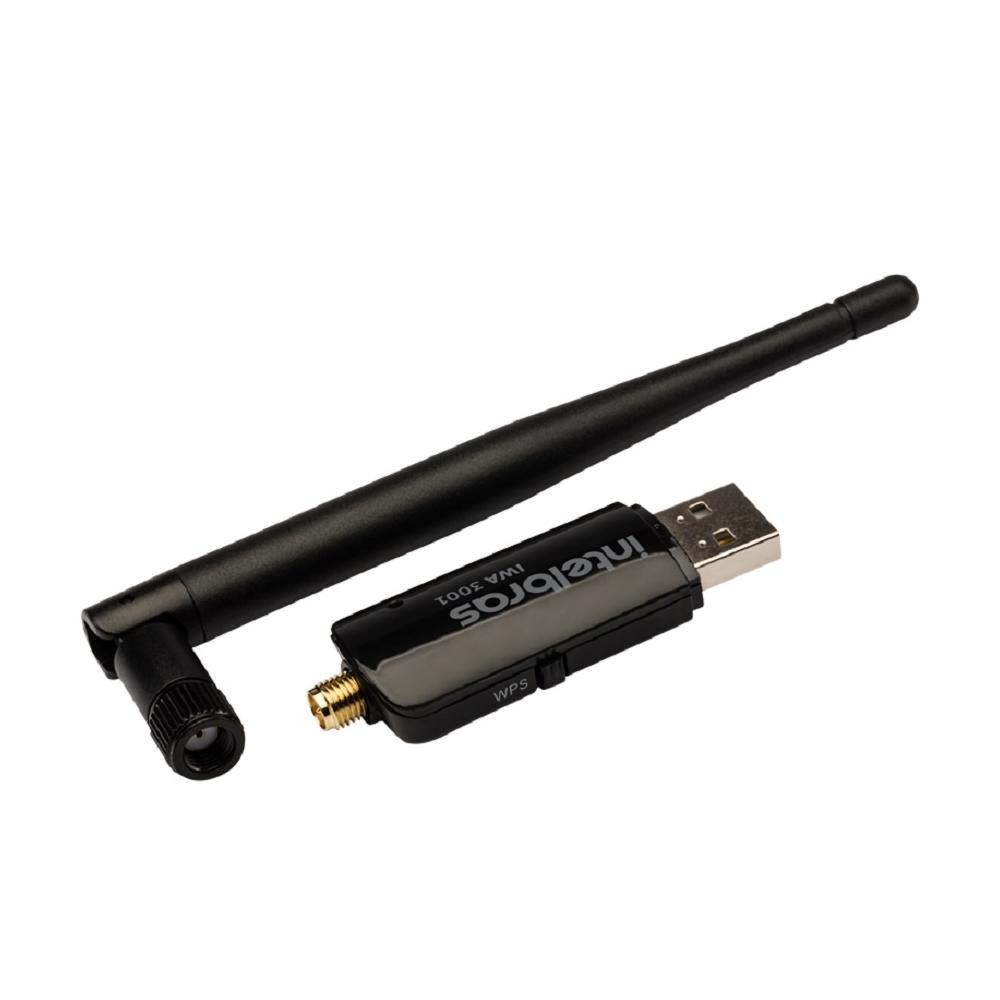 Adaptador USB Wireless Intelbras IWA 3001 300MBPS