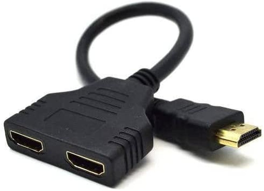 Cabo Divisor Hdmi Splitter 1080p Duplicador de Imagem 1x2