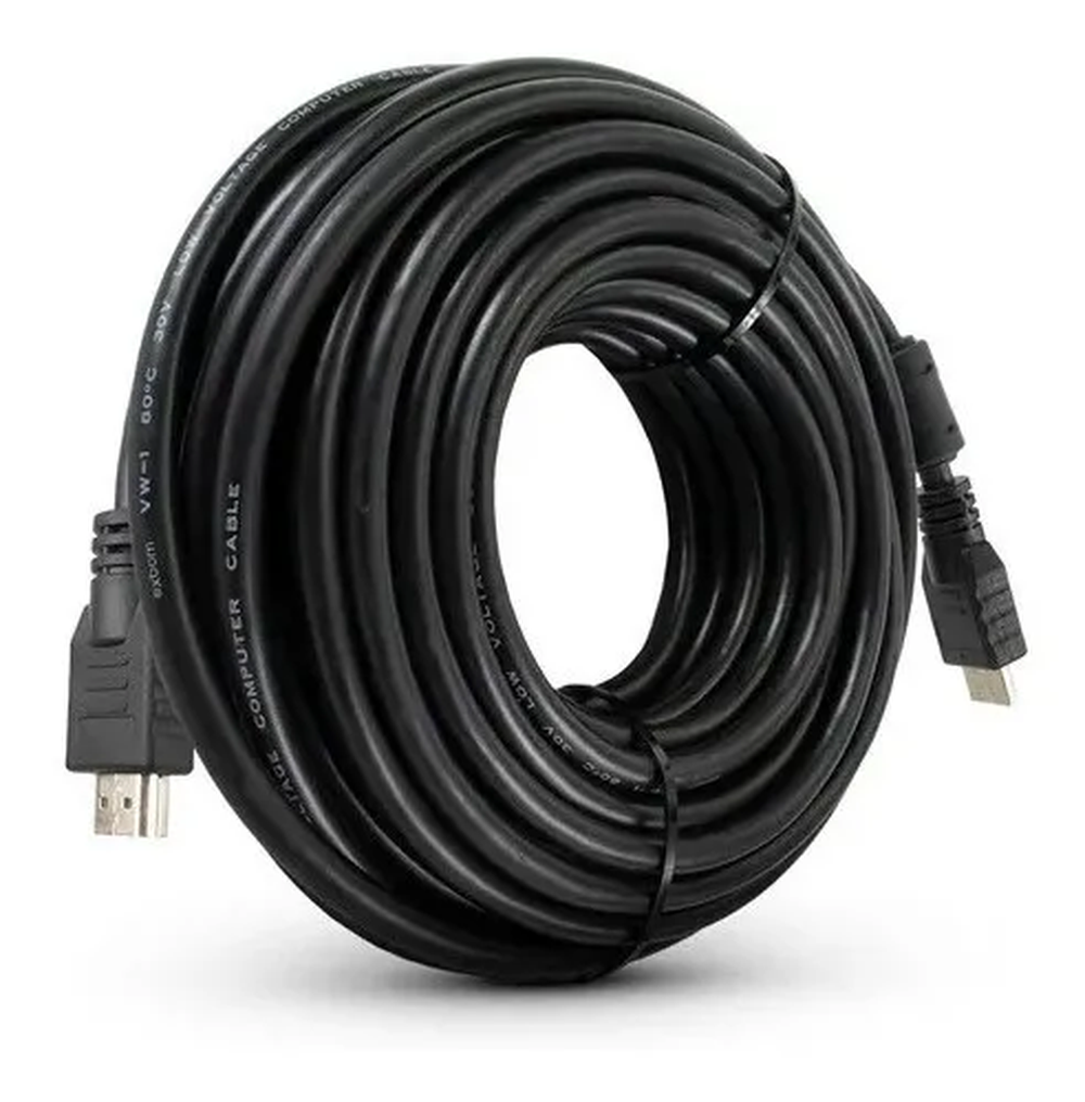 Cabo Hdmi 15m Blindado 1.4 Ethernet 15 Metros Full Hd 3d