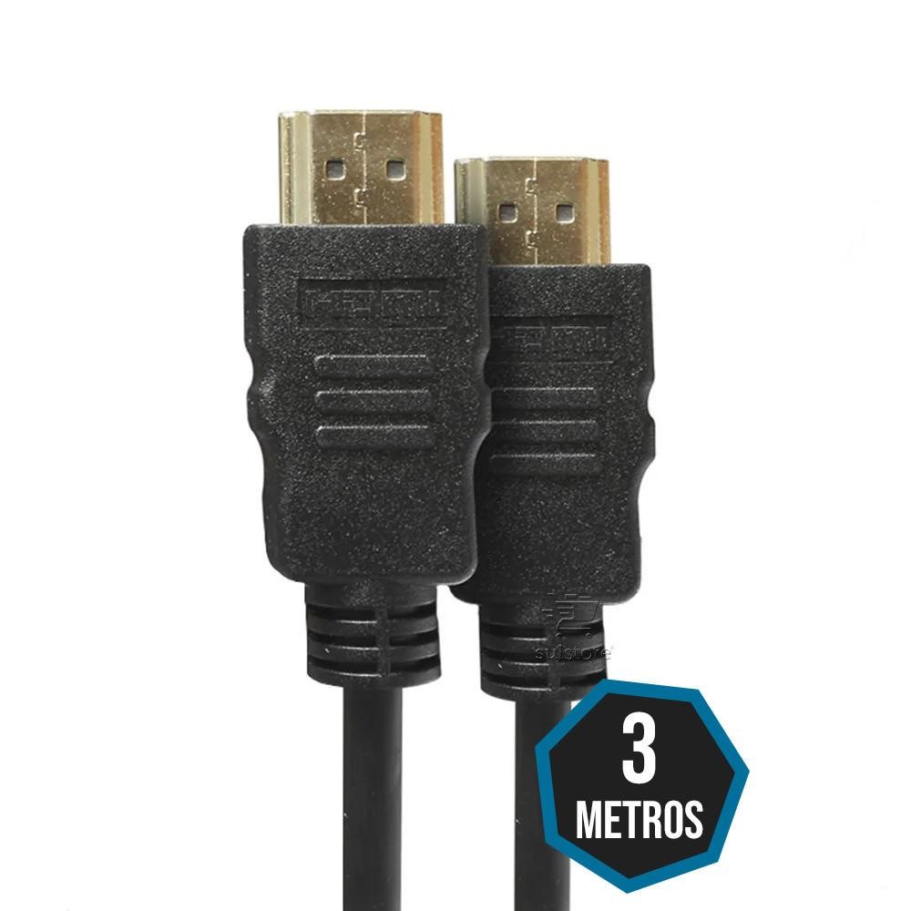 Cabo hdmi 4K Full HD 3 Metros