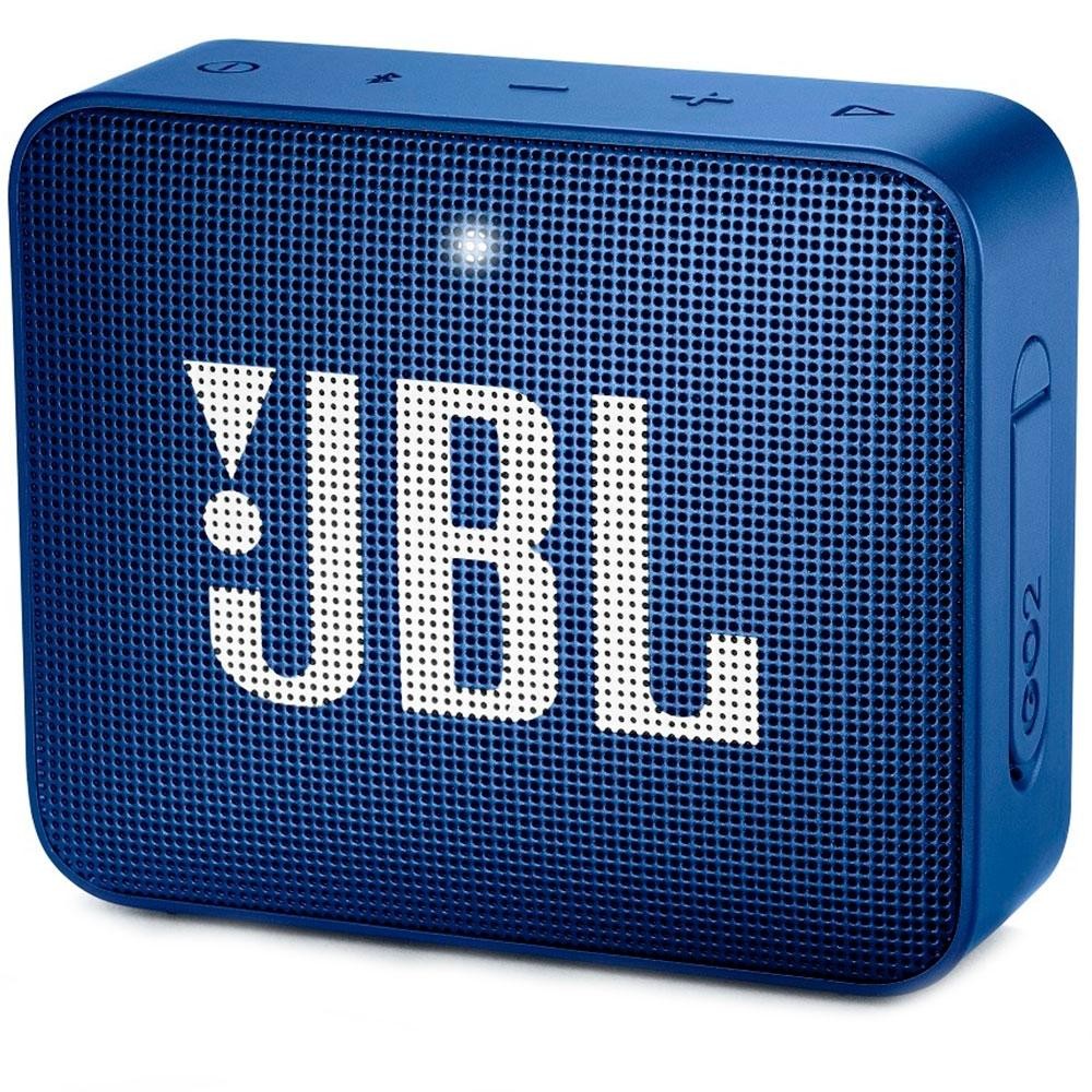 Caixa de Som JBL Go 2, Bluetooth, 3.1W, À Prova D'Água, Azul - JBLGO2BLU