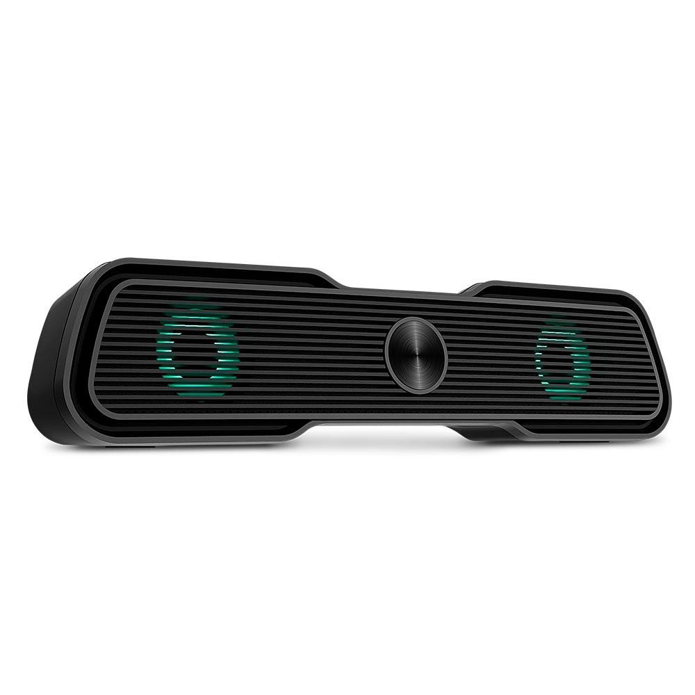 Caixa de Som Soundbar 2.0 Gamer 15w Rms Led Multilaser - SP953