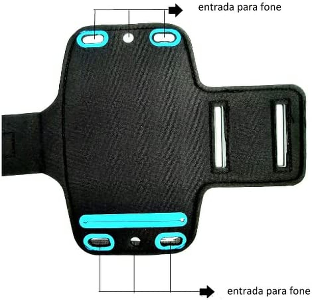 Capa De Braço Suporte Braçadeira De Celular Para Corrida e Caminhada Até 6.5 Polegadas