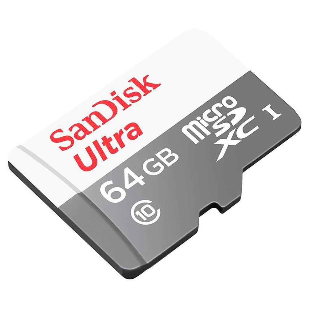 Cartão SanDisk MicroSD Ultra microSDHC/microSDXC UHS-I 64GB