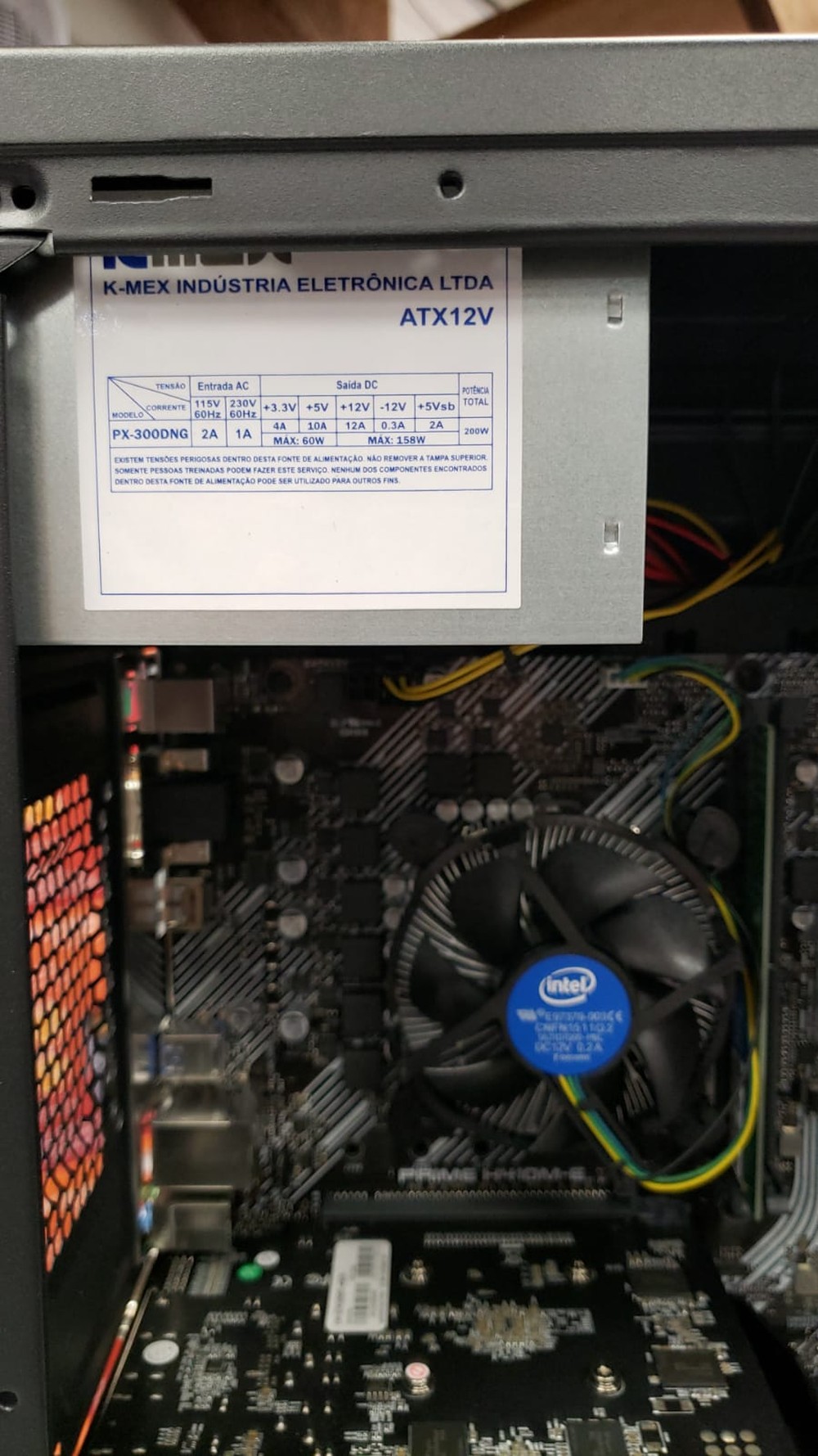 Computador Gamer I3 10105 sem vídeo onboard, Memória 8GB DDR4 2666MHz, SSD 240GB, GTX 1050Ti 4GB