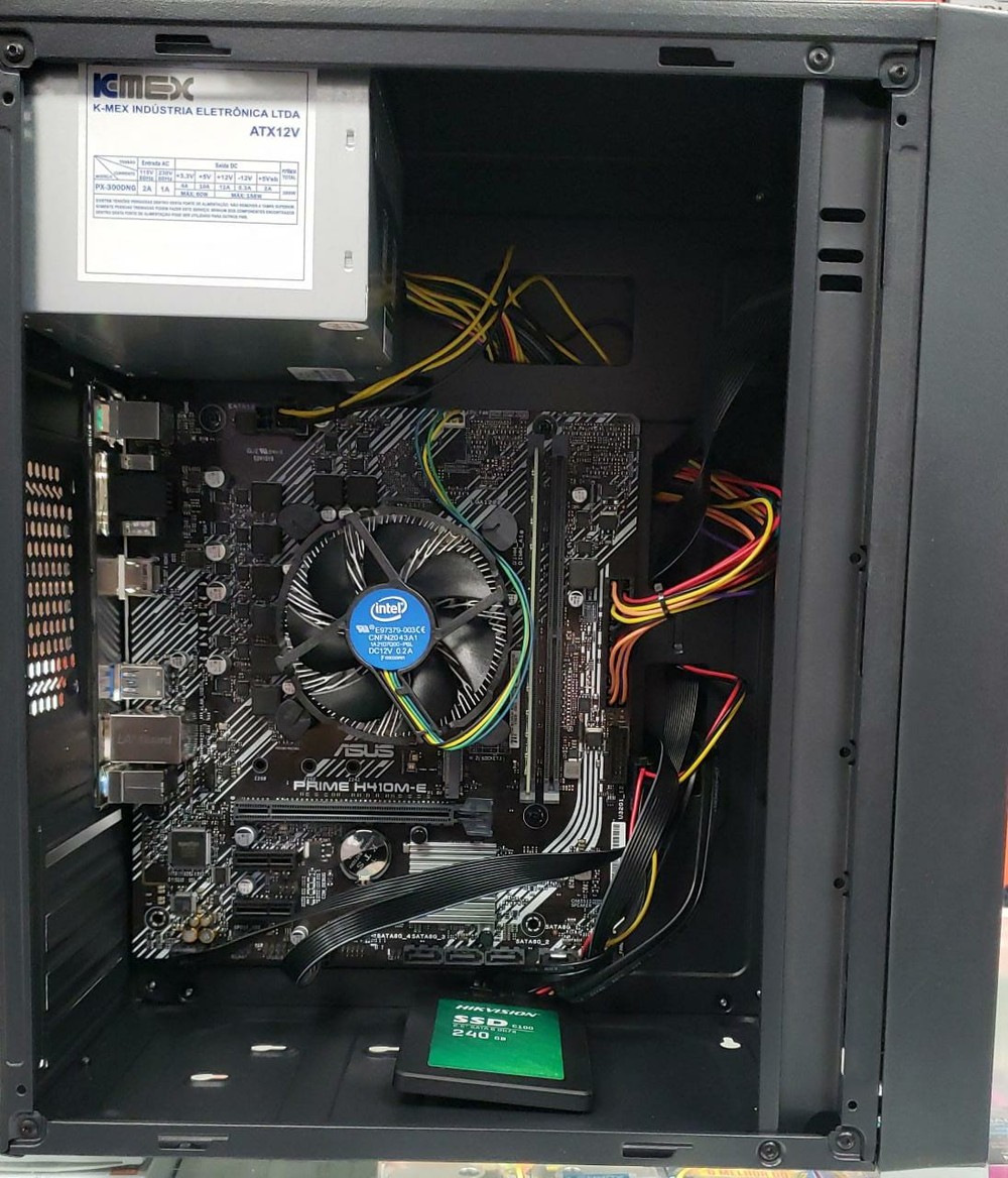 Computador Intel Pentium Gold G6405, Memória 4GB DDR 3200Mhz, SSD 240GB ( ITJ )