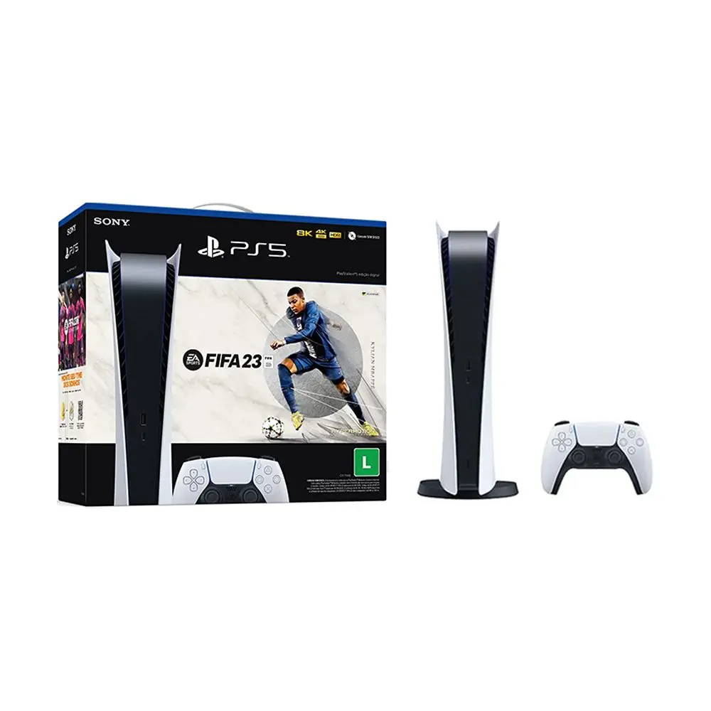 Console PlayStation 5 Edicao Digital + FIFA 23