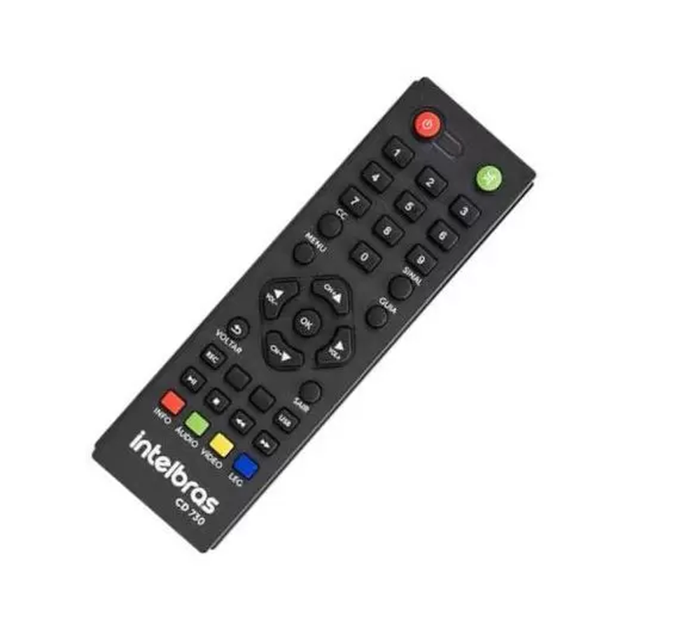 Controle Remoto Conversor Digital Intelbras CD730