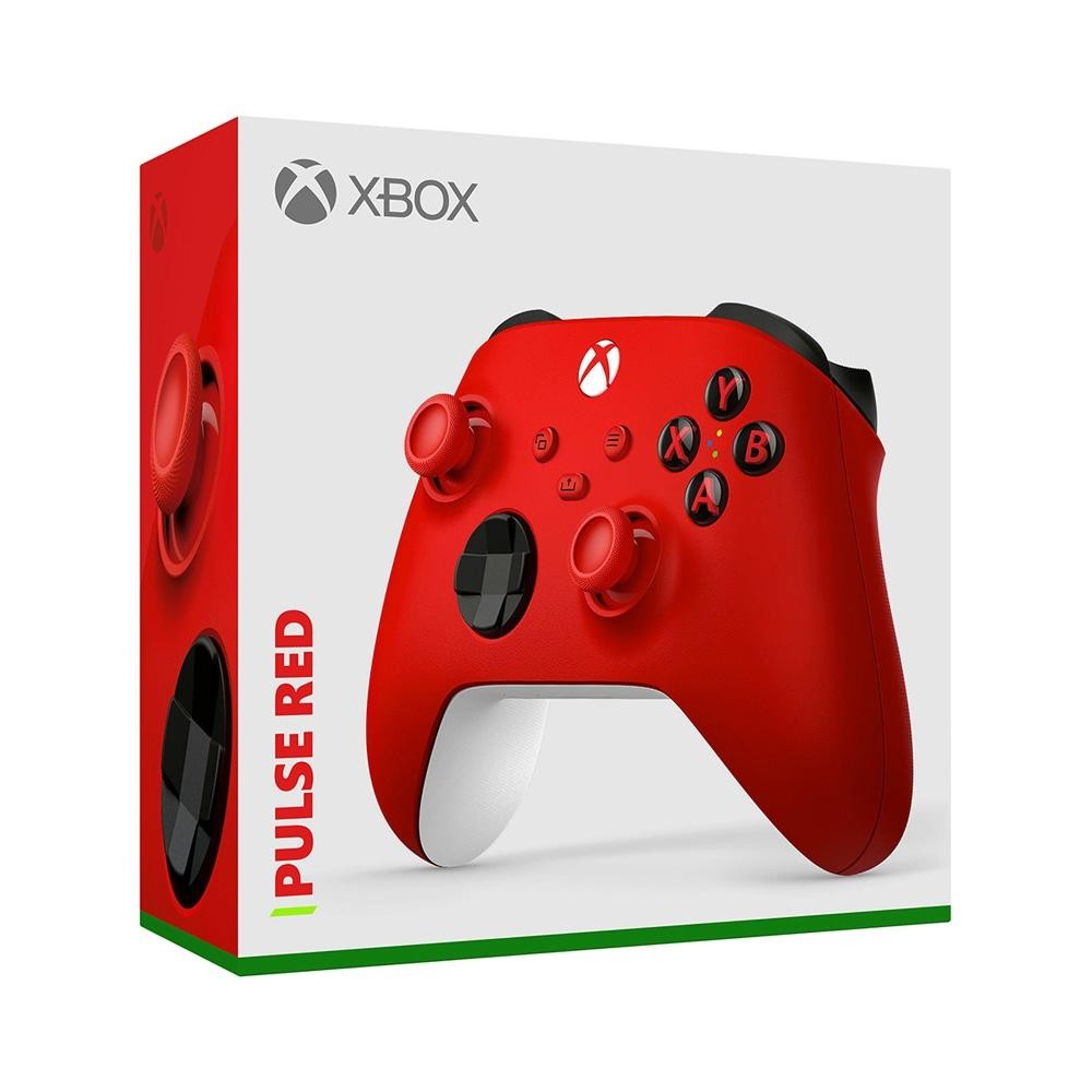 Controle Sem Fio Xbox Pulse Red - Series X, S, One - Vermelho