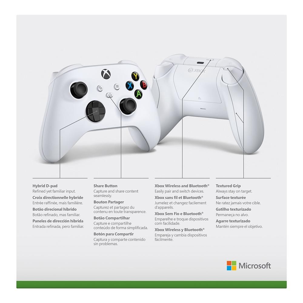 Controle sem Fio Xbox series branco