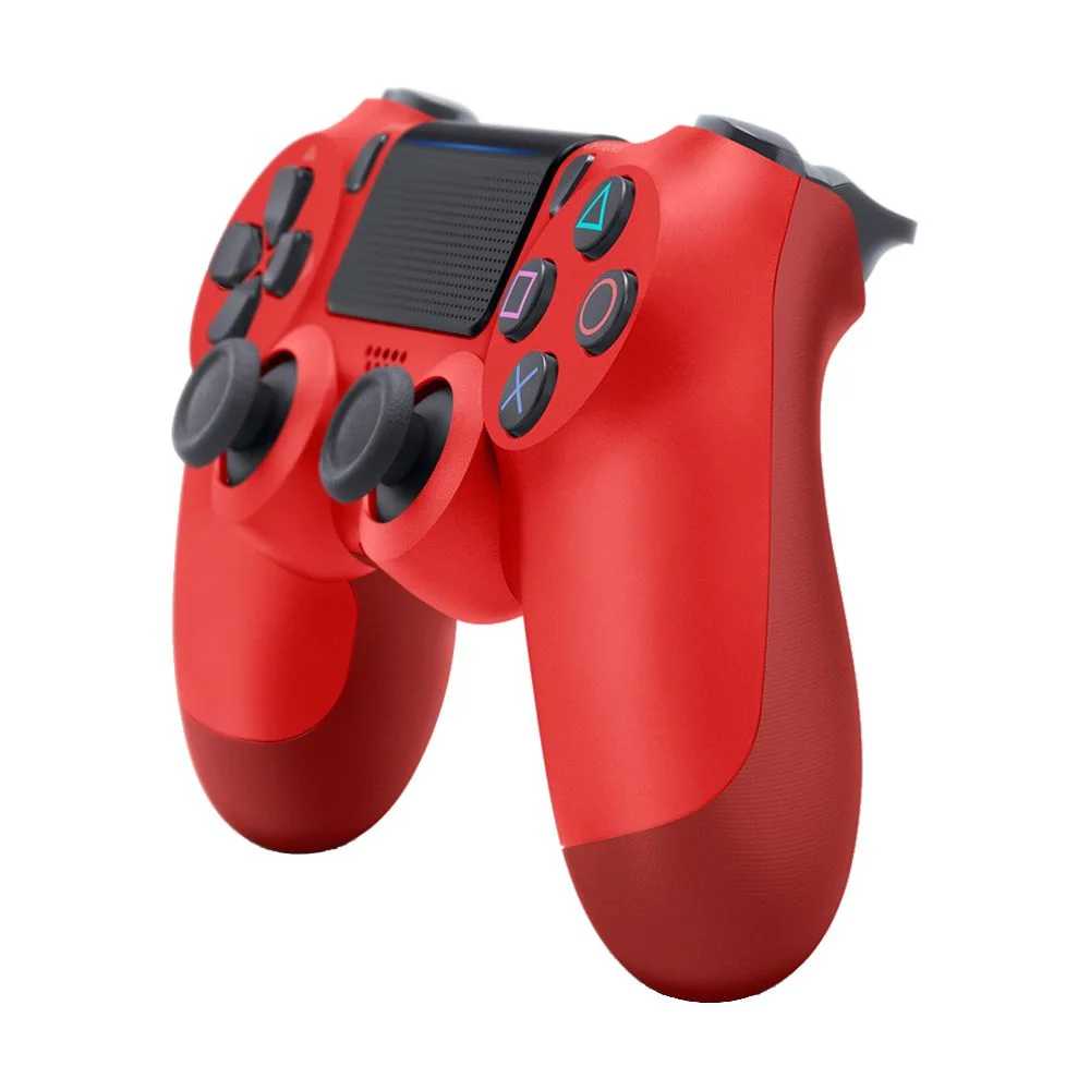 Controle Sony Dualshock 4 Magma Red sem fio (Com led frontal) - PS4