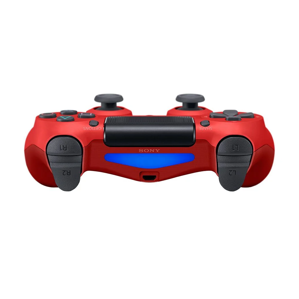 Controle Sony Dualshock 4 Magma Red sem fio (Com led frontal) - PS4