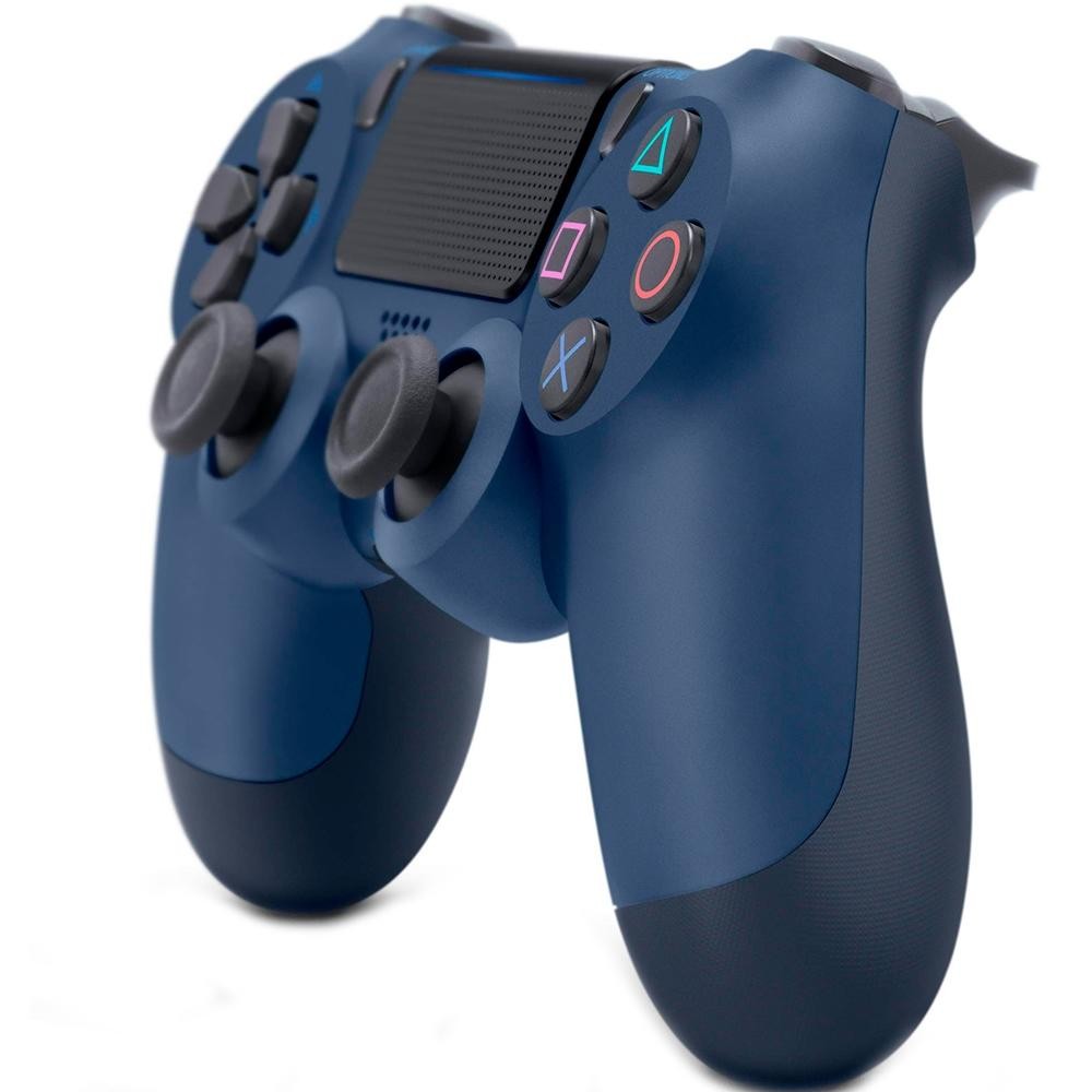 Controle Sony Dualshock 4 Midnight Blue sem fio (Com led frontal) - PS4