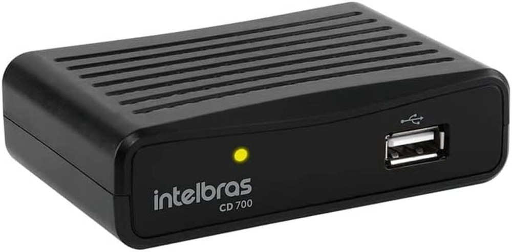 Conversor Digital de TV com Gravador CD 700 Preto Intelbras