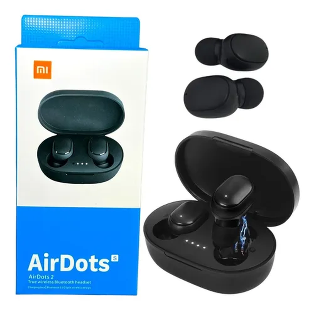 Fone de Ouvido Bluetooth Air Dots sem Fio e Case